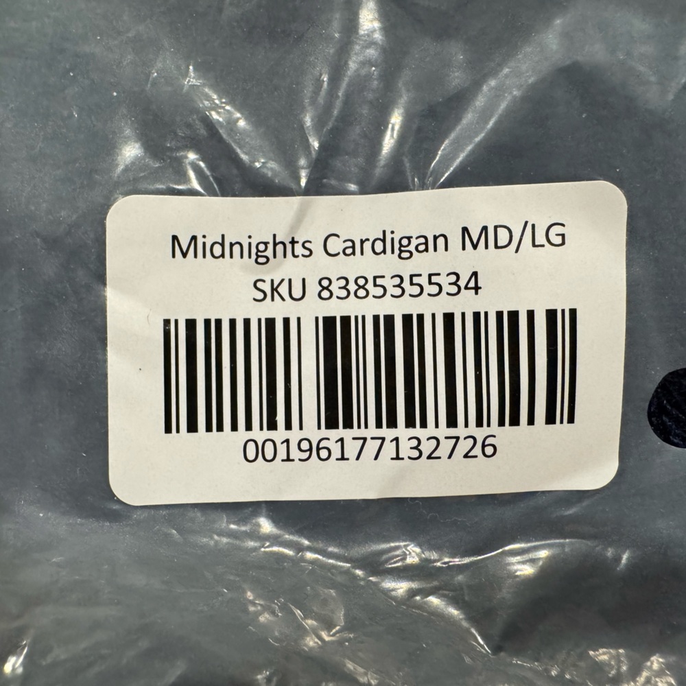 Taylor Swift: official Midnights cardigan in MEDIUM/LARGE- BNWT - Picture 7 of 9